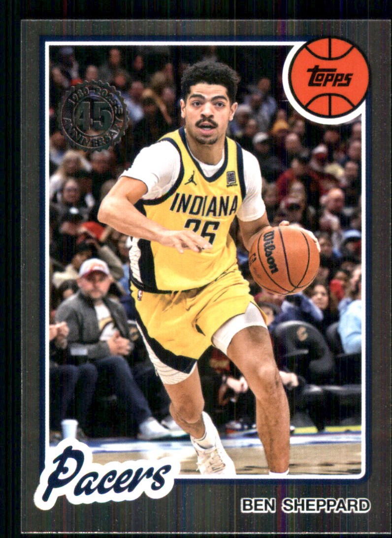 2025-26 Topps ’80-81 Topps #80BK-16 Ben Sheppard Indiana Pacers 5056