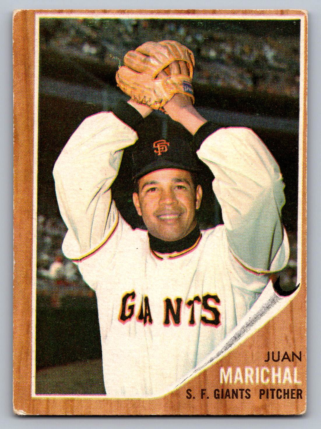 1962 TOPPS #505 JUAN MARICHAL GIANTS
