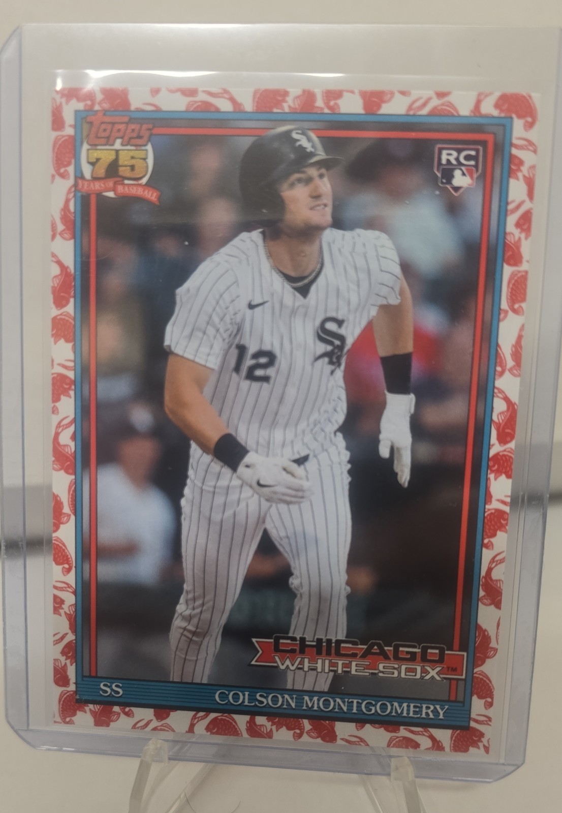 2026 Topps Series 1 – 1991 Topps Baseball Colson Montgomery #T91-4 Koi Fish (RC)