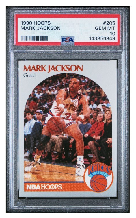1990-91 Hoops Mark Jackson PSA 10 Menendez Brothers #205 Gem Mint