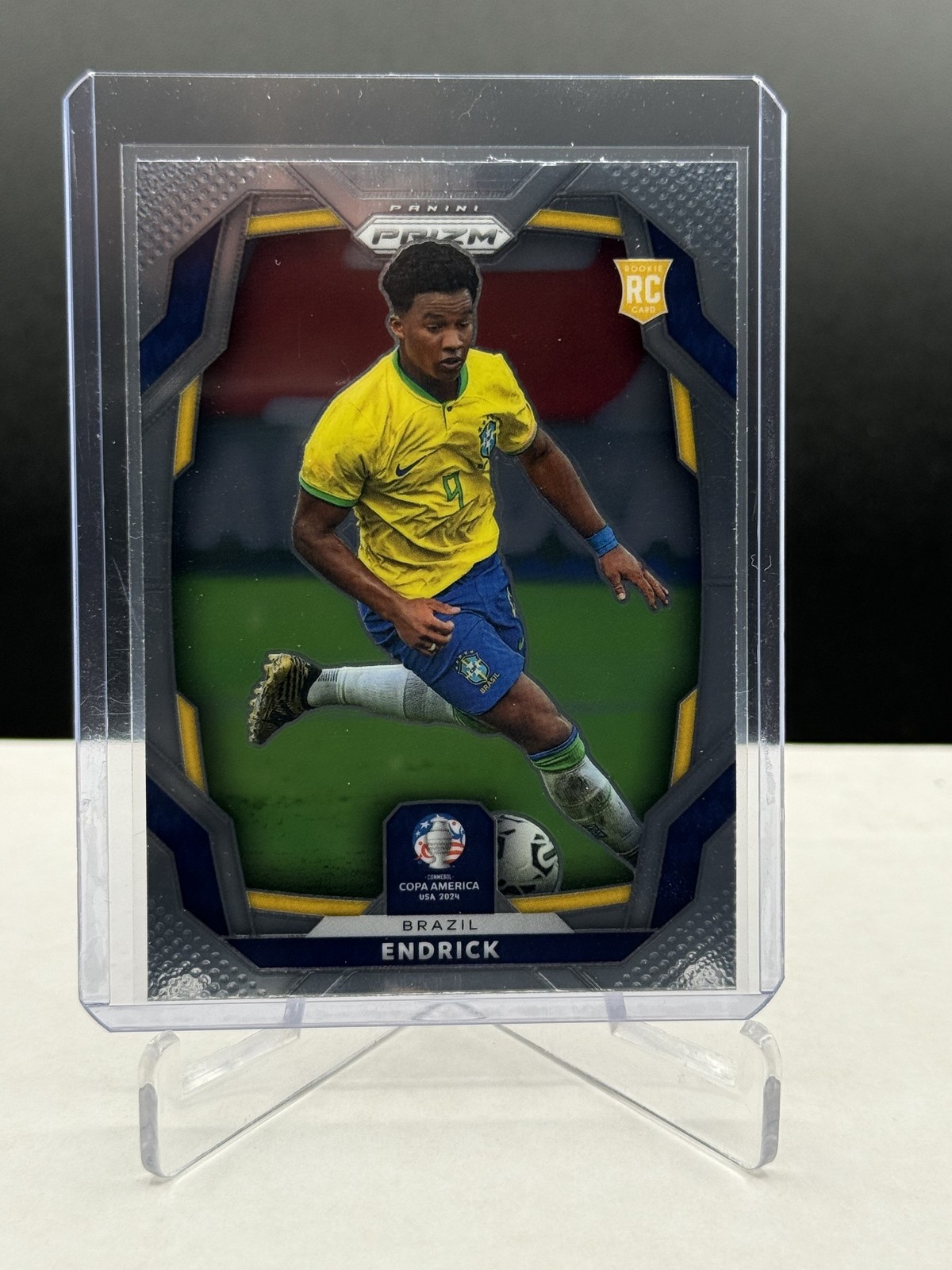 Endrick 2024 Panini Prizm COPA America RC Brazil #24