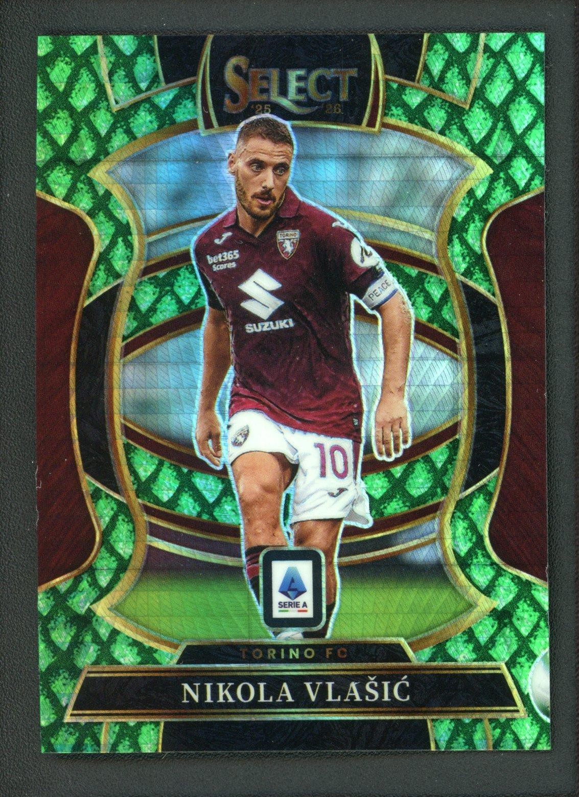 2025-26 GVIDAS GINEITIS 08/18 PANINI SELECT SERIE A TERRACE JADE DRAGON SCALE
