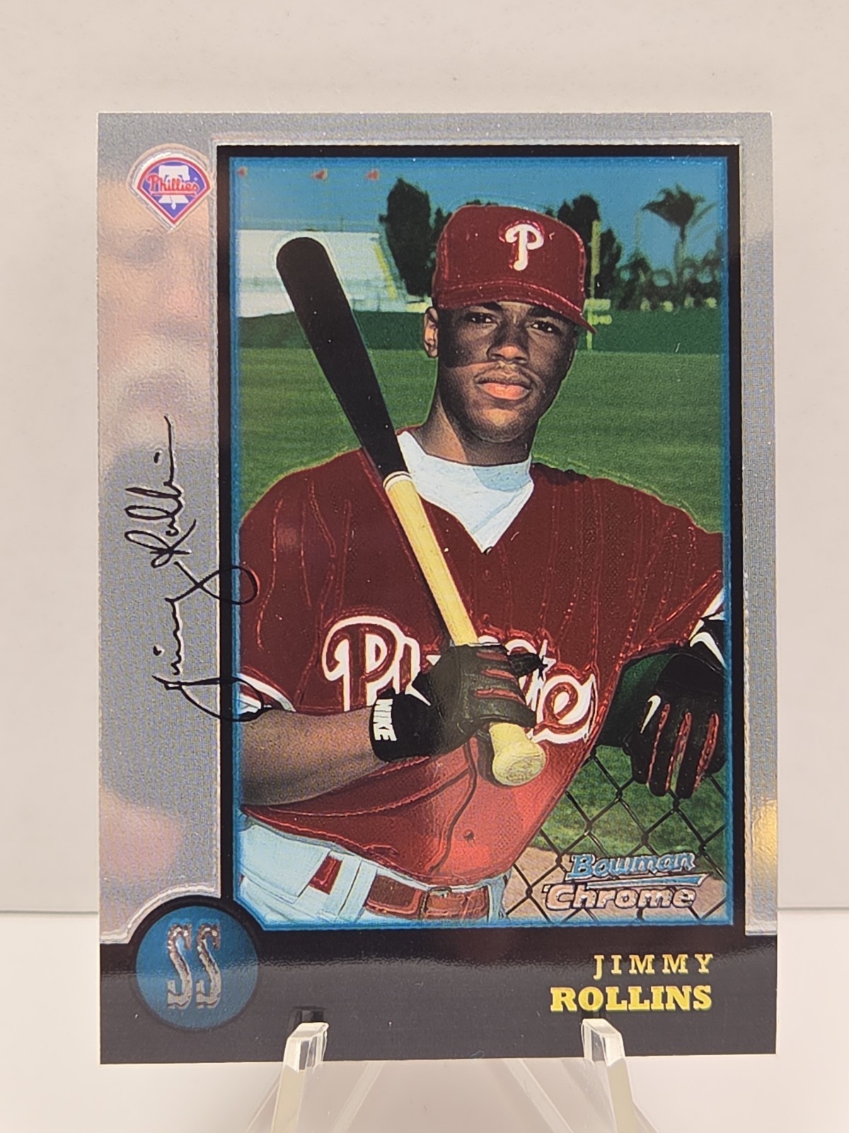 1998 Bowman Chrome – Jimmy Rollins #181 (RC)