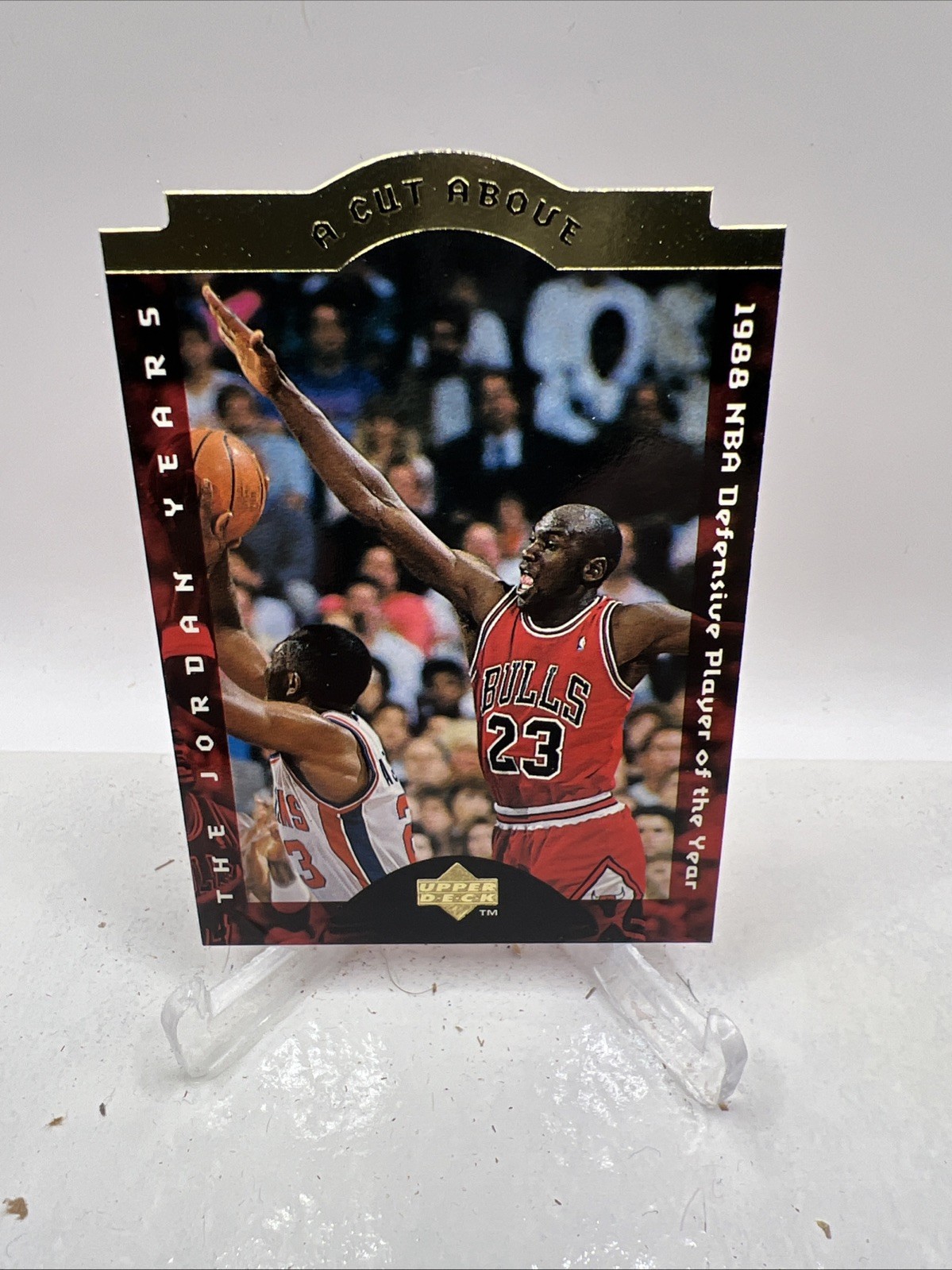 Upper Deck 1996-97 A Cut Above Michael Jordan #CA3 Chicago Bulls NBA Die-Cut