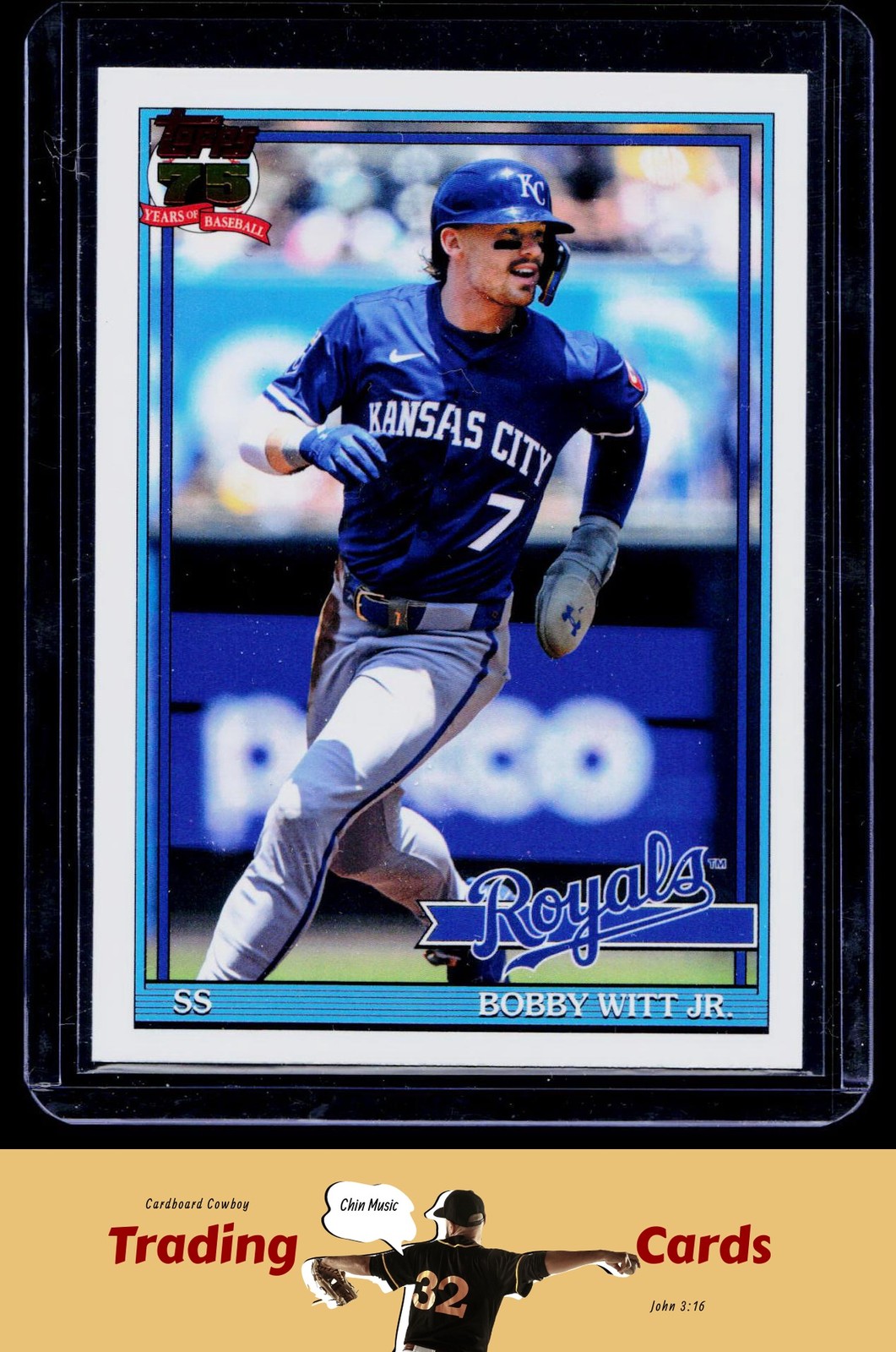Bobby Witt Jr. 2026 Topps #T91-3 Kansas City Royals Baseball Card NM