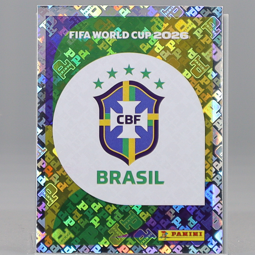 Brazil BRA 2026 Panini FIFA World Cup Stickers Base Foil Blue – You Pick