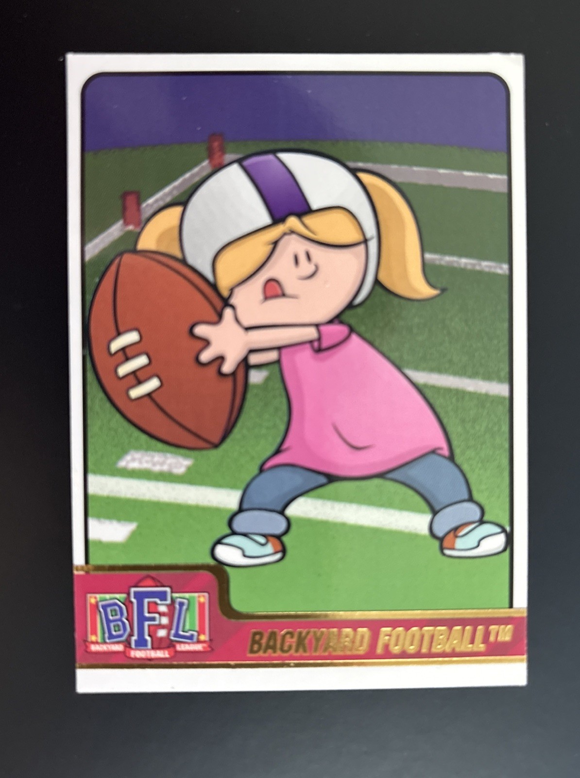 Gretchen Hasselhoff Backyard Football Card 1999 Pacific