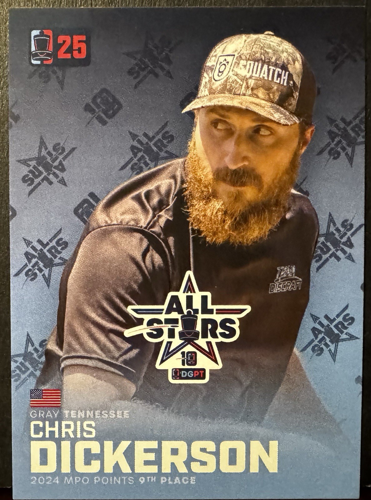 2025 DGPT Disc Golf Pro Tour All-Stars Chris Dickerson AS23