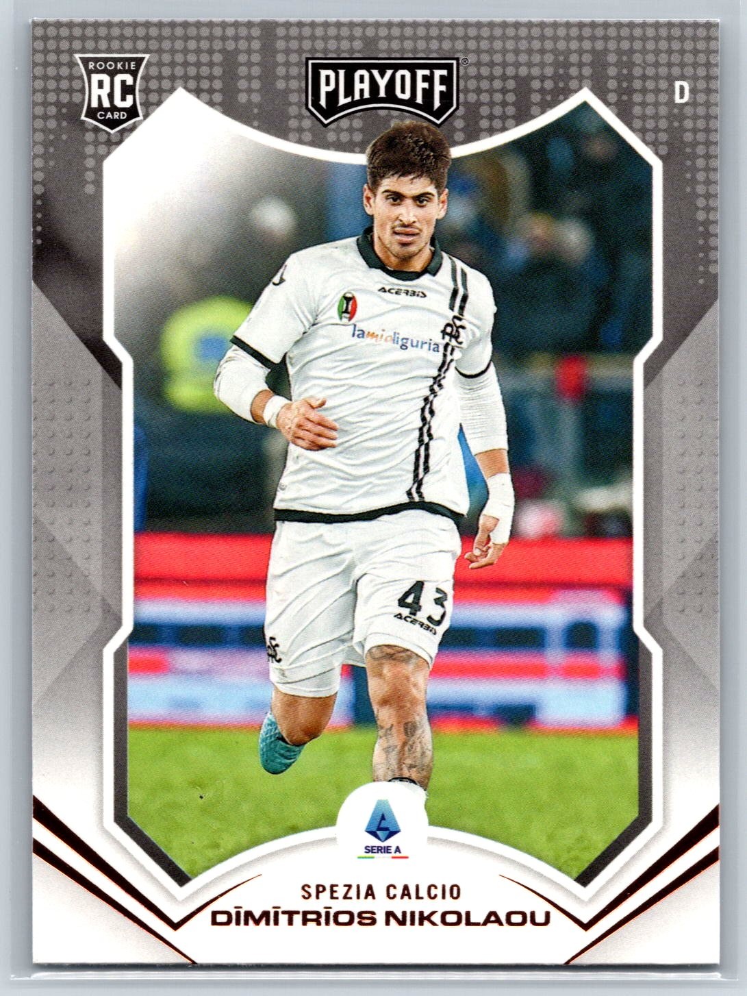 2021-22 Panini Chronicles Playoff Dimitrios Nikolaou Rookie Spezia Calcio RC #72