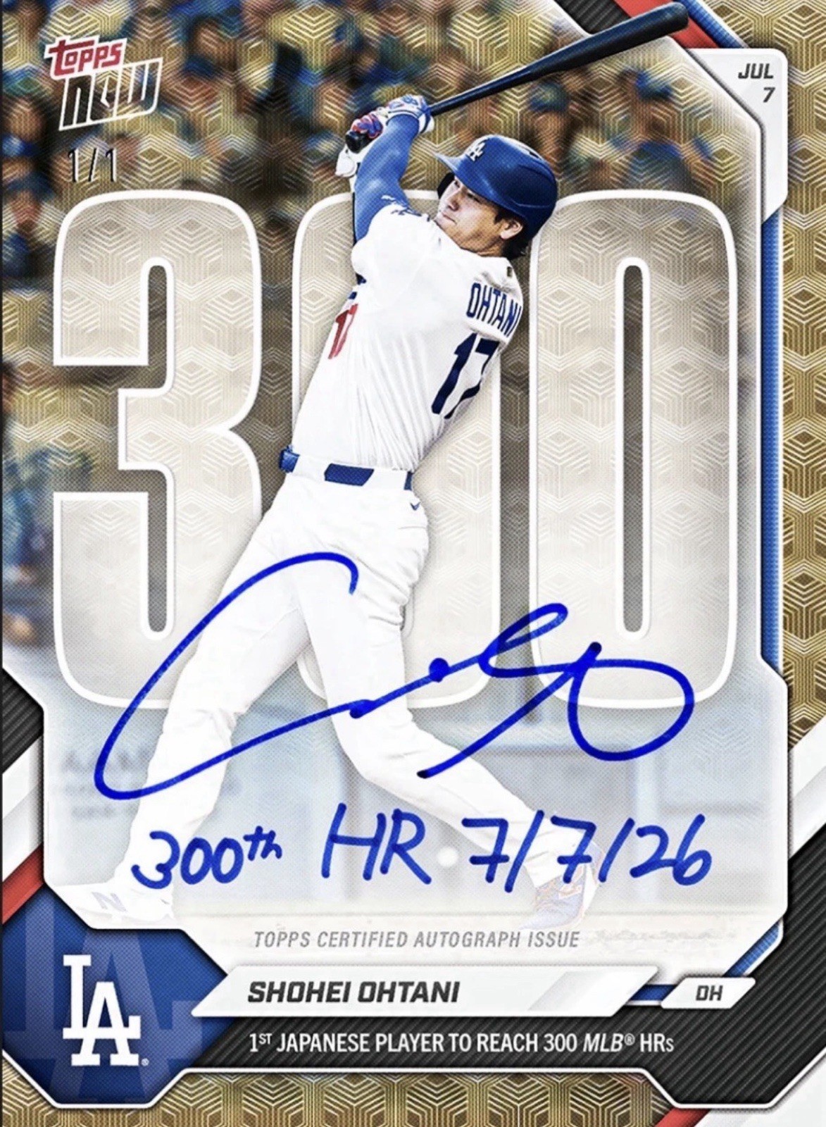 💥💎Read Desc.🔥Shohei Ohtani 2026 MLB Topps NOW Card 428🔥1/1 Auto Chase💎💥