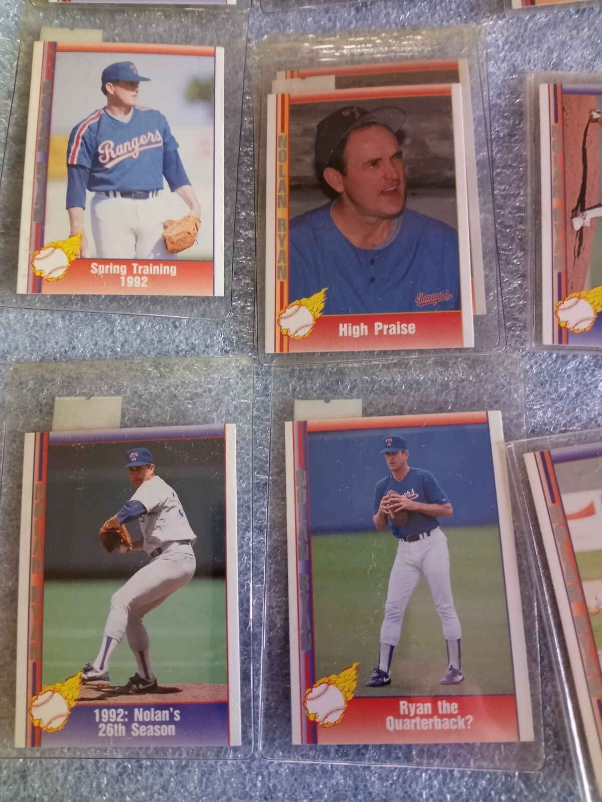 1991 Pacific Nolan Ryan Texas Express Singles You pick your cards