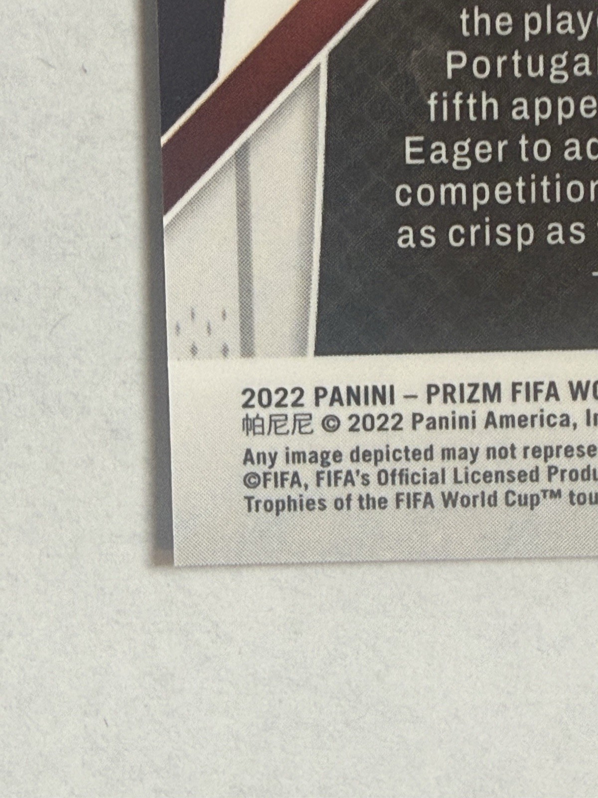 Cristiano Ronaldo PURPLE WAVE Parallel /99 2022 Prizm World Cup Qatar #175 RARE