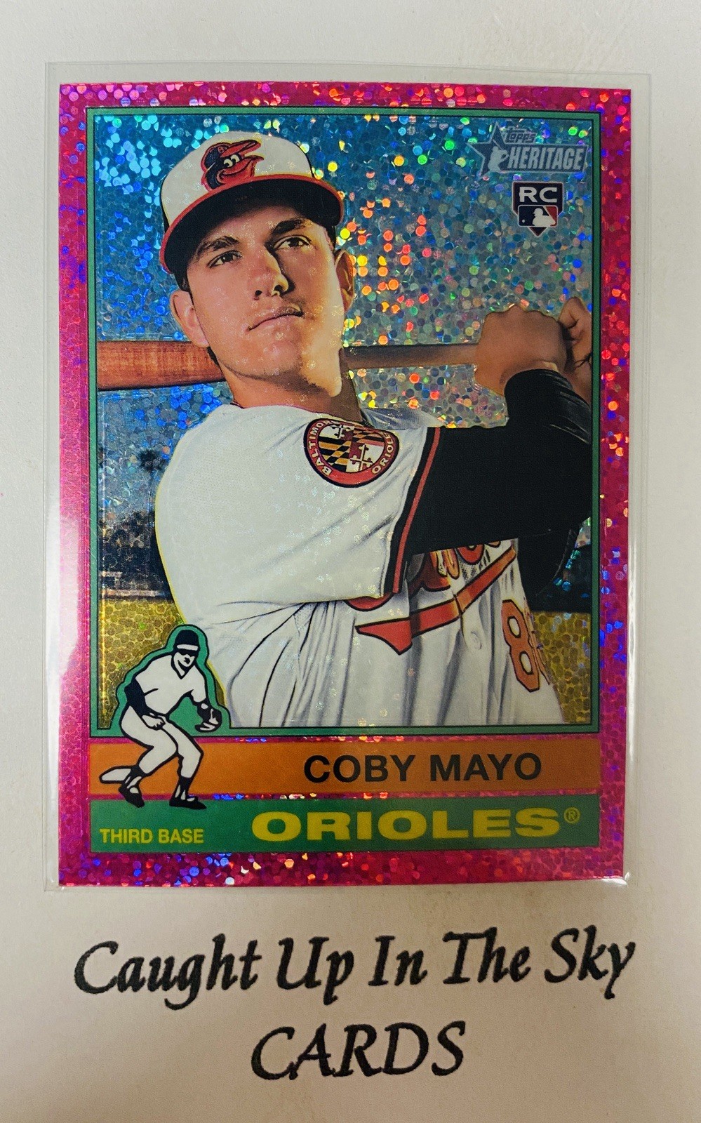 2025 Topps Heritage Pink Sparkle Singles–Pick Your Card–$1 Ships All You Pick