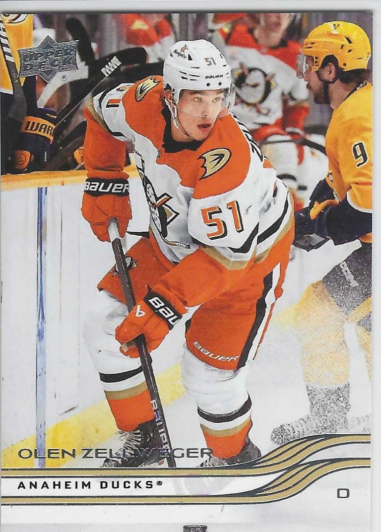 2025-26 Upper Deck Series 2 Base Set Card #251 Olen ZELLWEGER