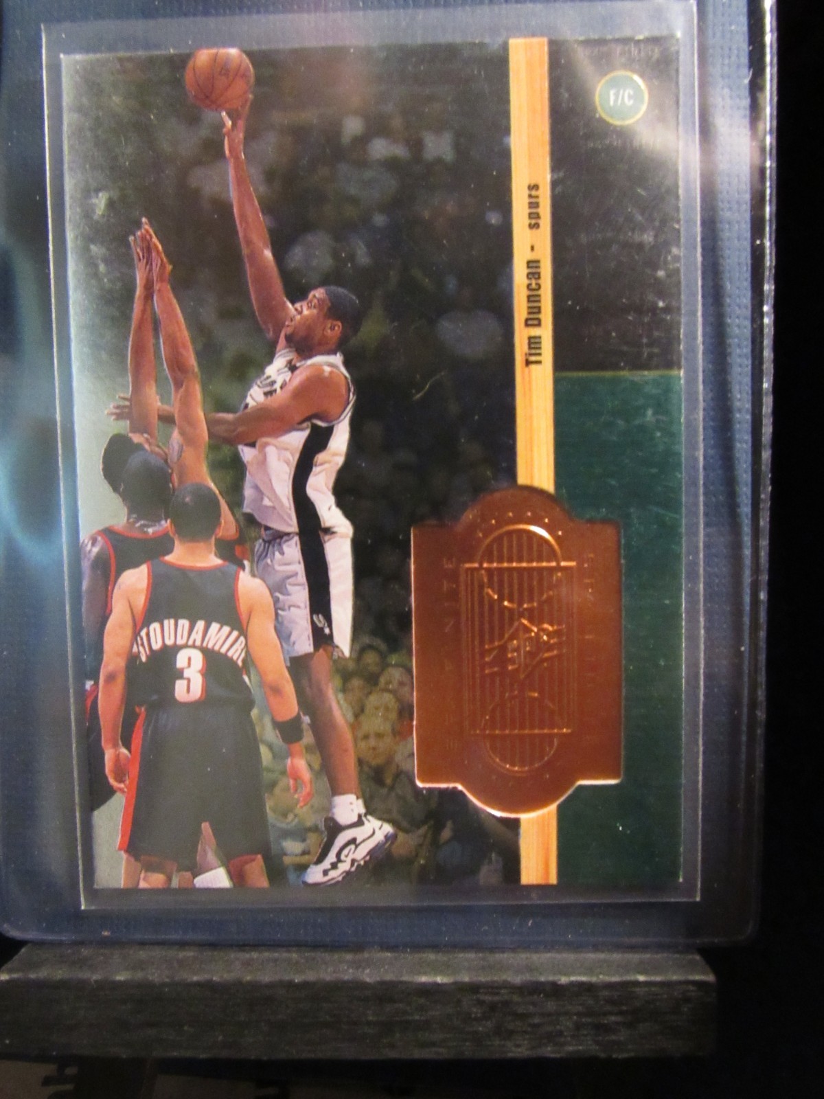 1998-99 SPx Finite 5133/10000 Tim Duncan #68 HOF