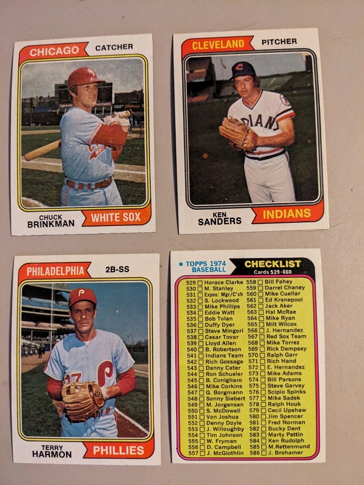 1974 Topps Baseball card singles you pick / choose #s 501-660 NRMT