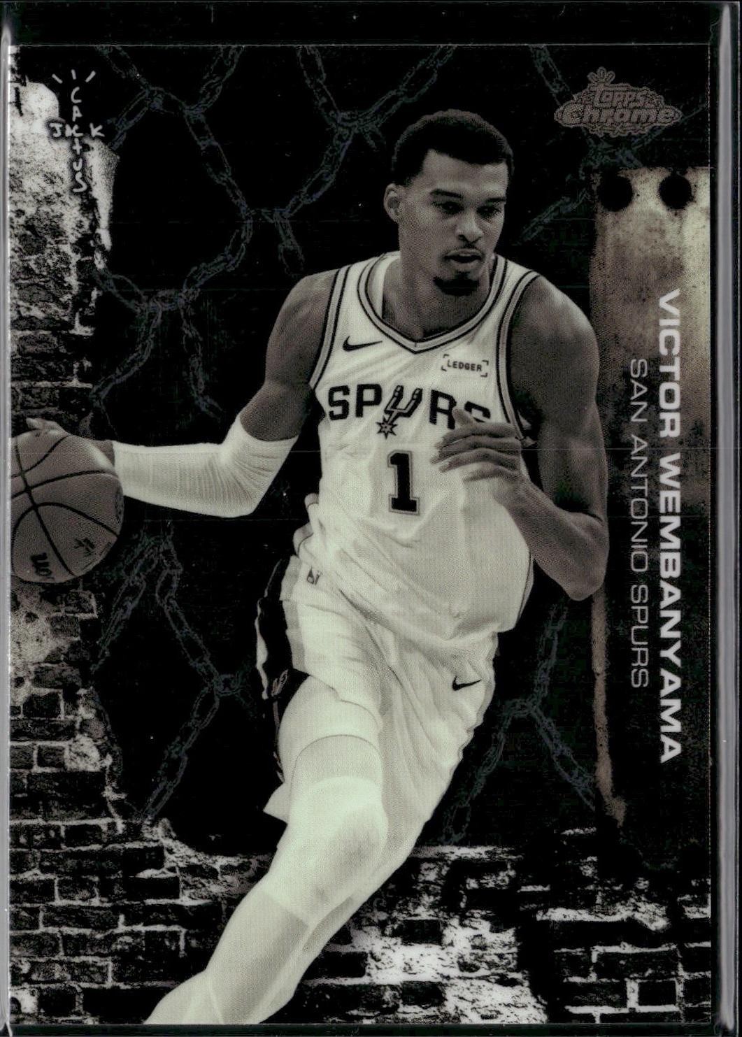2025-26 Topps Chrome Cactus Jack #59 Victor Wembanyama San Antonio Spurs