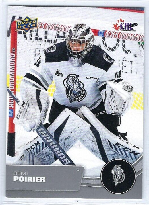 2021-22 Upper Deck CHL #147 Remi Poirier