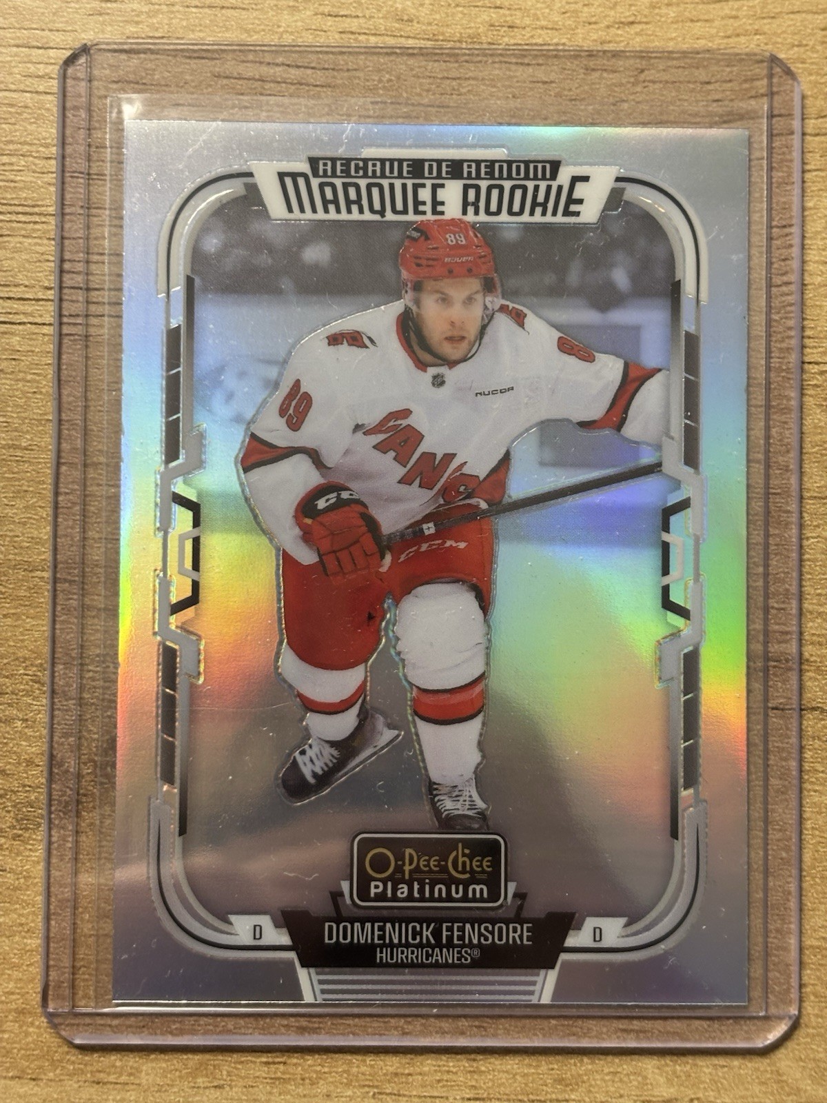 2025-26 OPC Platinum Marquee Rookie Rainbow Parallel – Domenick Fensore #217