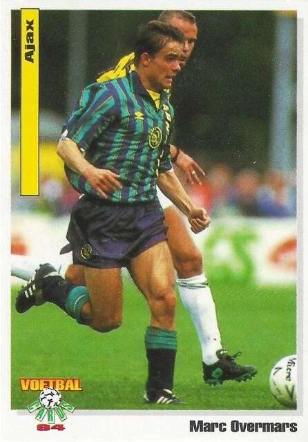 1993 – 1994 Panini Dutch Voetbal – Ajax (1 – 16) – Netherland / Holland
