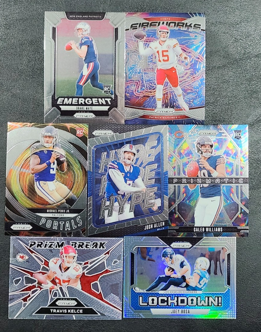 2024 Prizm Football INSERTS with Rookies You Pick the Card
