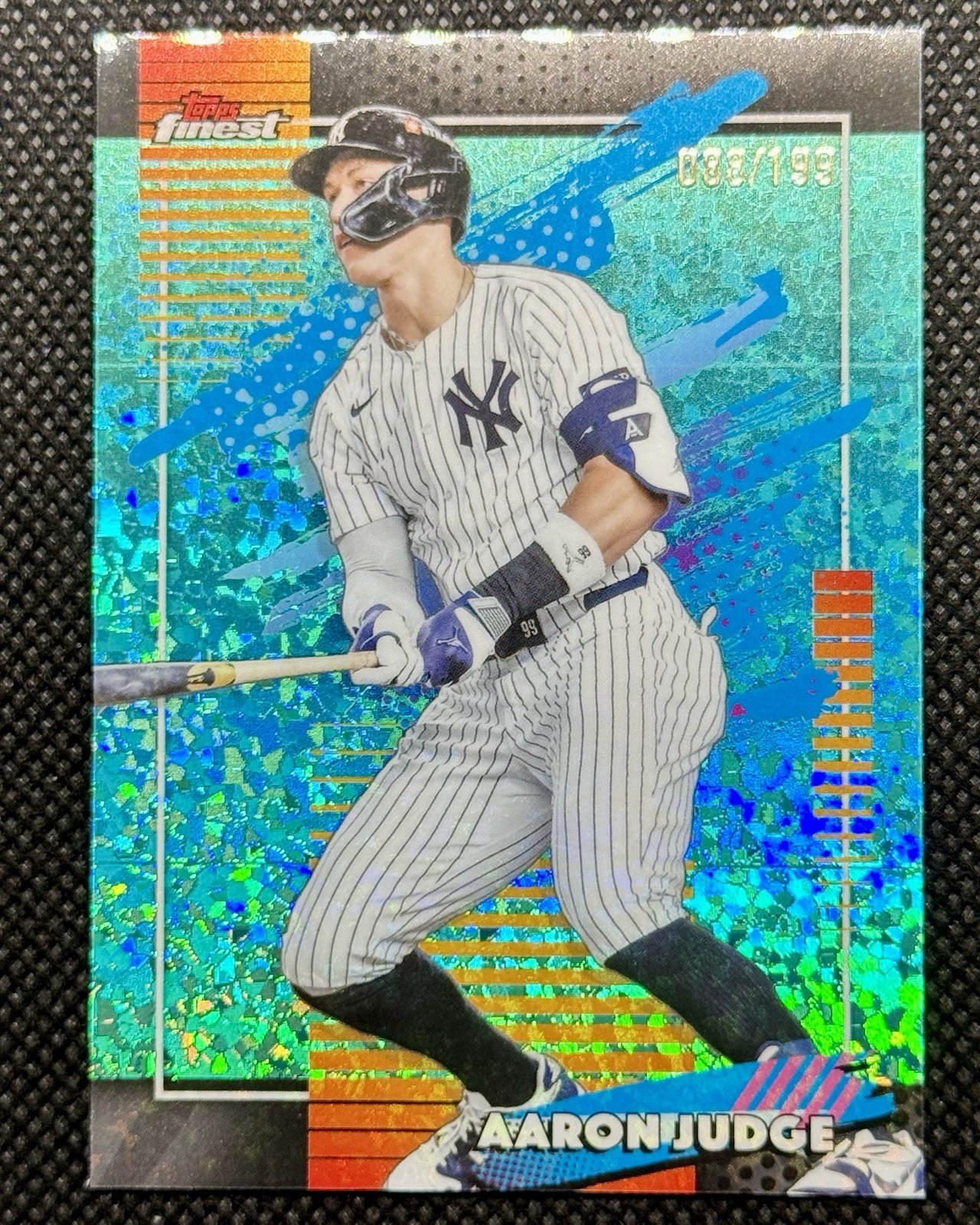 AARÓN JUDGE 2026 TOPPS FINEST UNCOMMON AQUA MINI DIAMOND /199