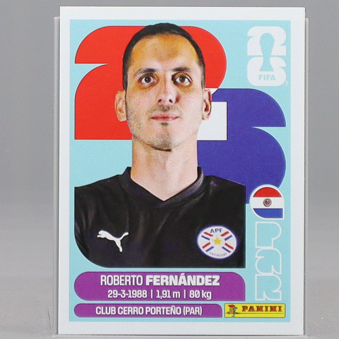 Paraguay PAR 2026 Panini FIFA World Cup Stickers Base Foil Blue – You Pick