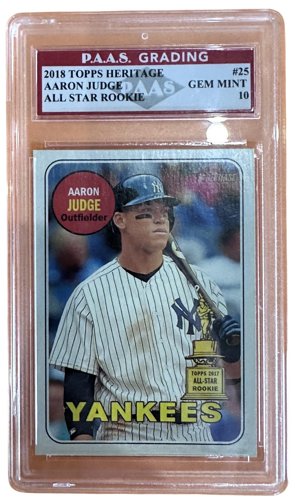 2018 Topps Heritage #25 Aaron Judge Other 10