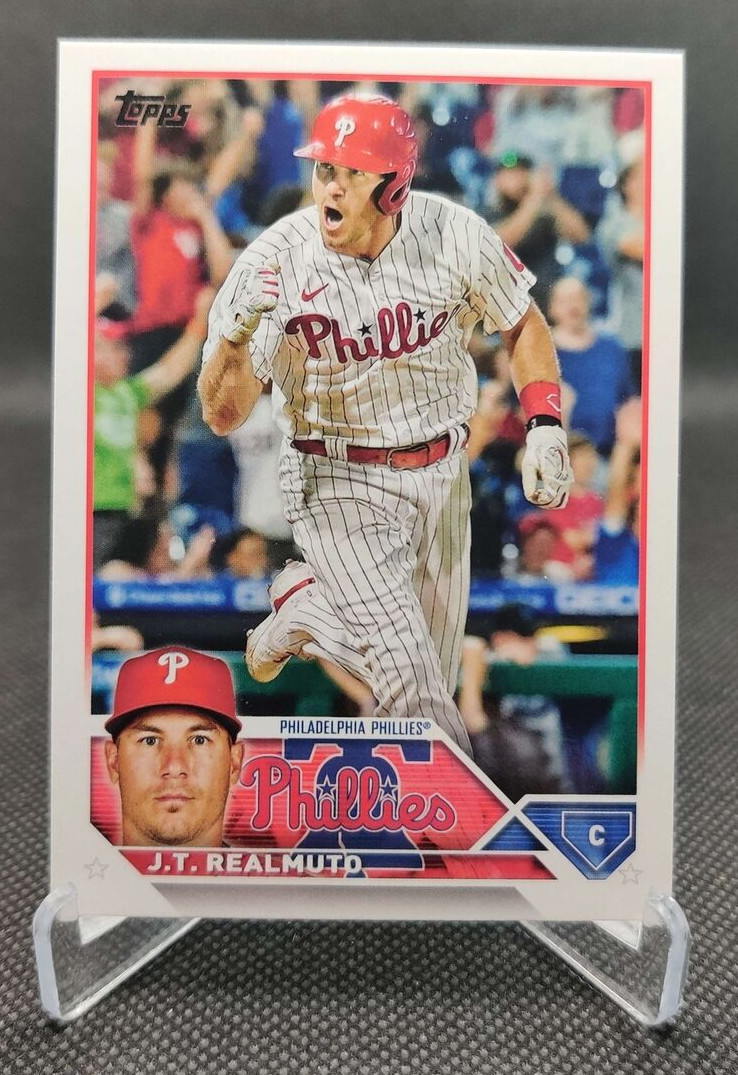 2023 Topps Series 1 #293 JT Realmuto Philadelphia Phillies baseball card