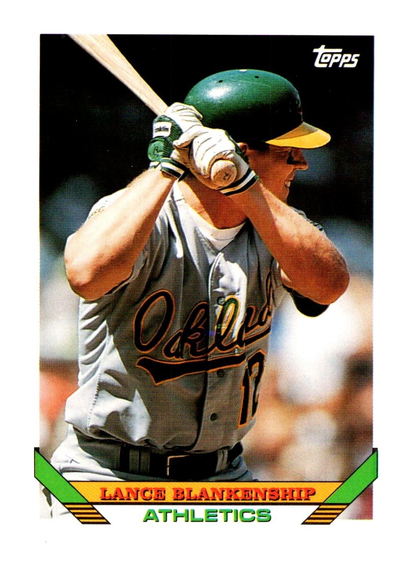 1993 Topps #548 Lance Blankenship Gold