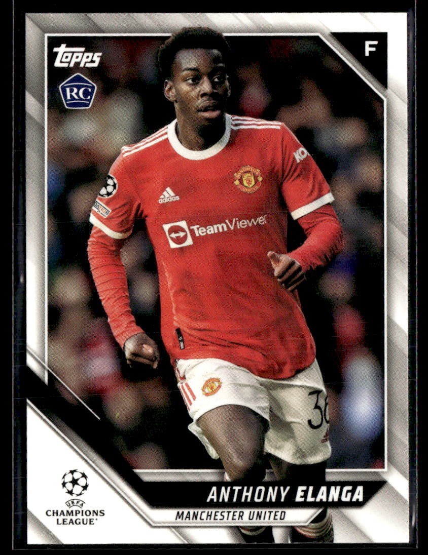 2021-22 Topps UEFA Champions League 1st Edition #154 Anthony Elanga RC 3002E