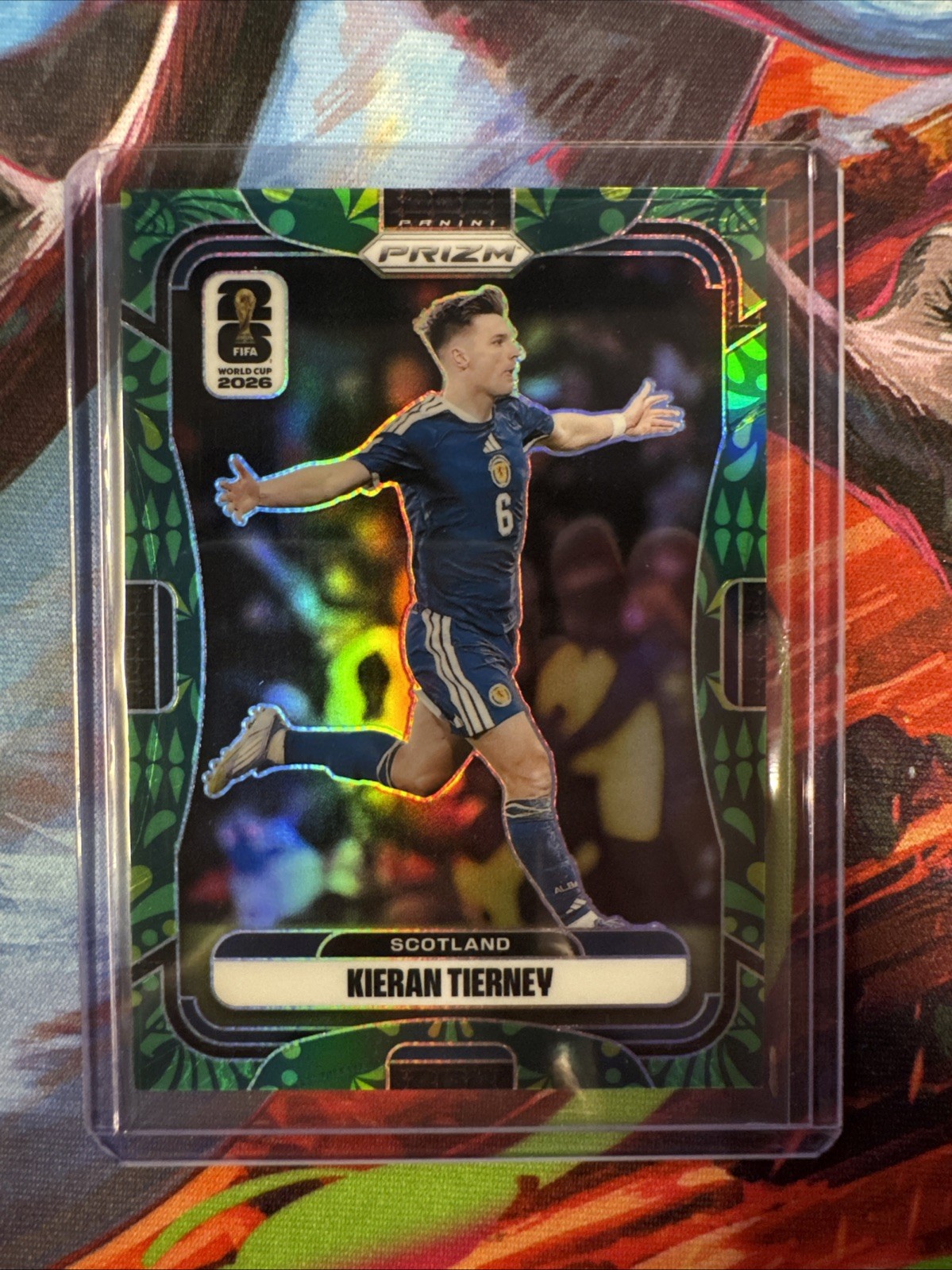 2026 Panini FIFA World Cup Kieran Tierney Aguila /70 Scotland #396