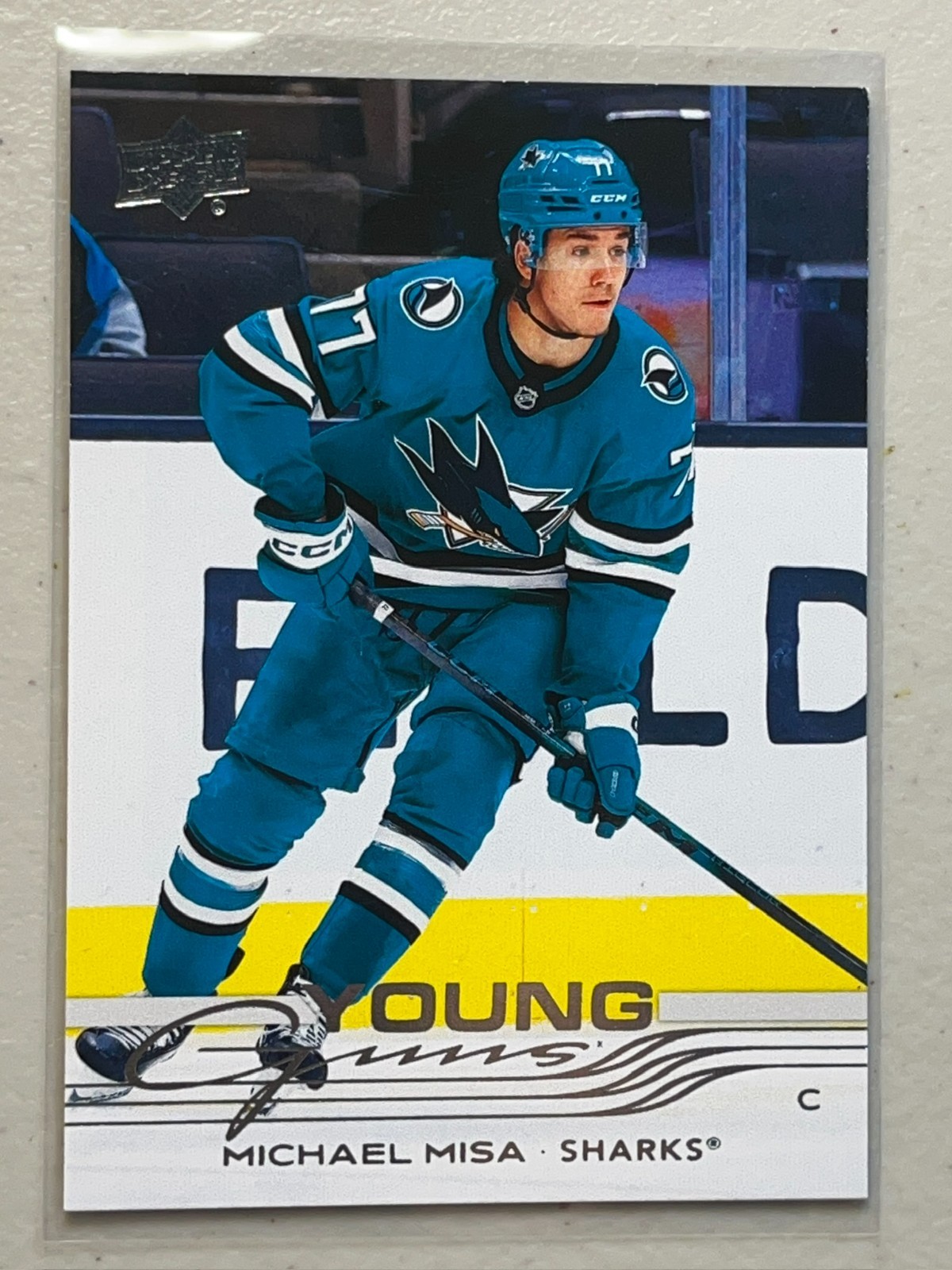 Michael Misa 2025-26 Upper Deck Series 2 Young Guns Rookie Card RC #487 (READ)