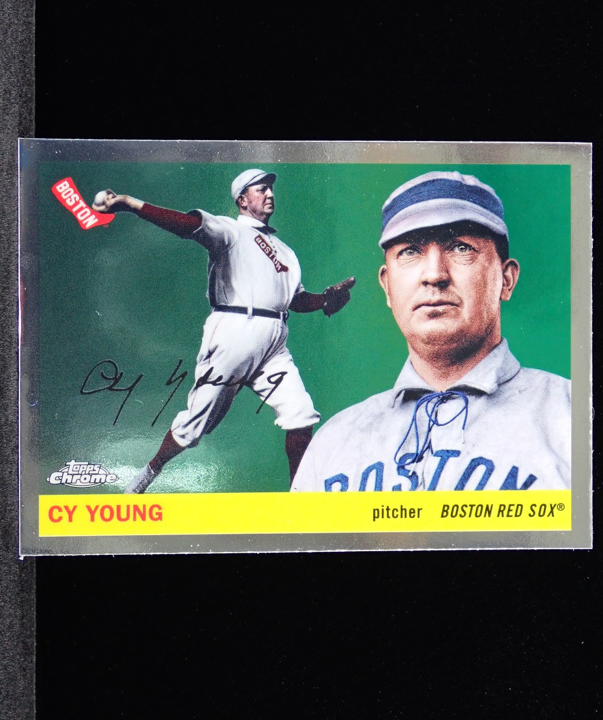 2025 Topps Chrome Platinum Anniversary Baseball Cy Young #251 Boston Red Sox