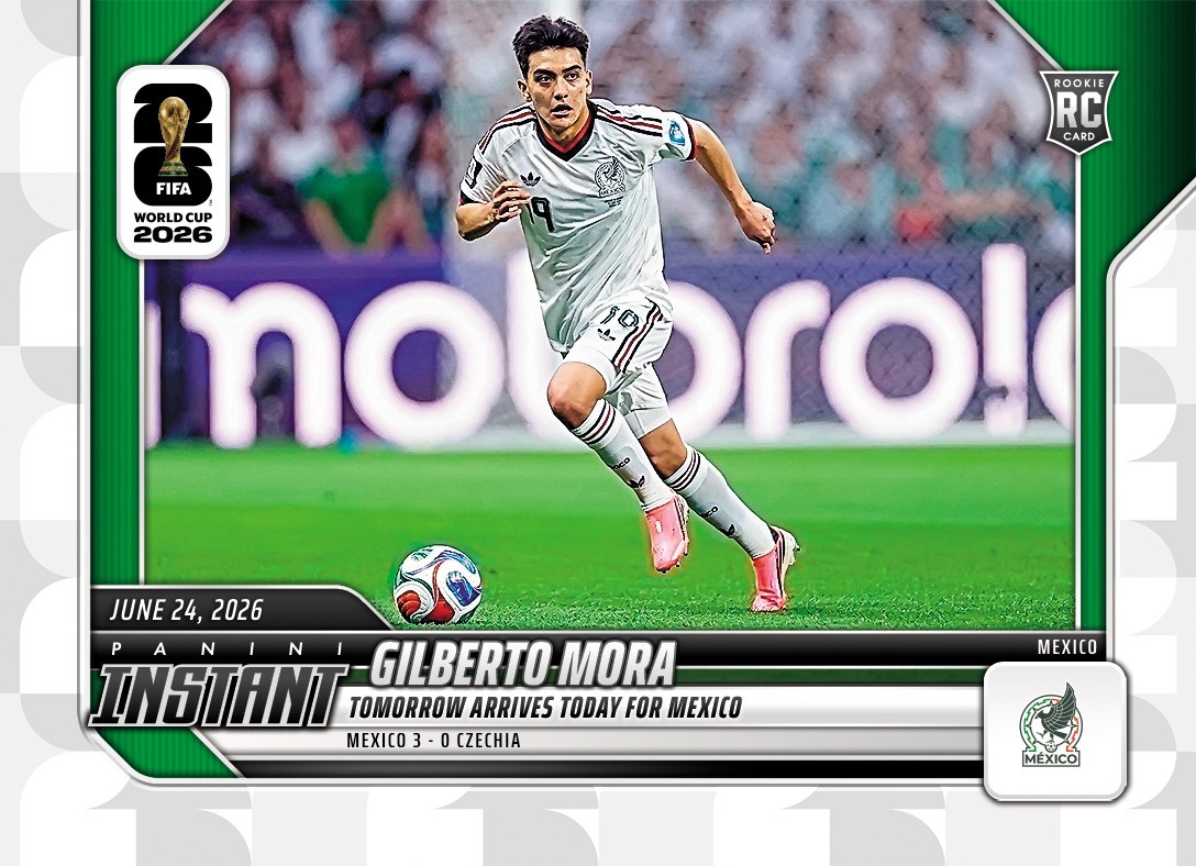 *PRESALE* 2026 Panini Instant FIFA World Cup Gilberto Mora RC #118 ~ Mexico