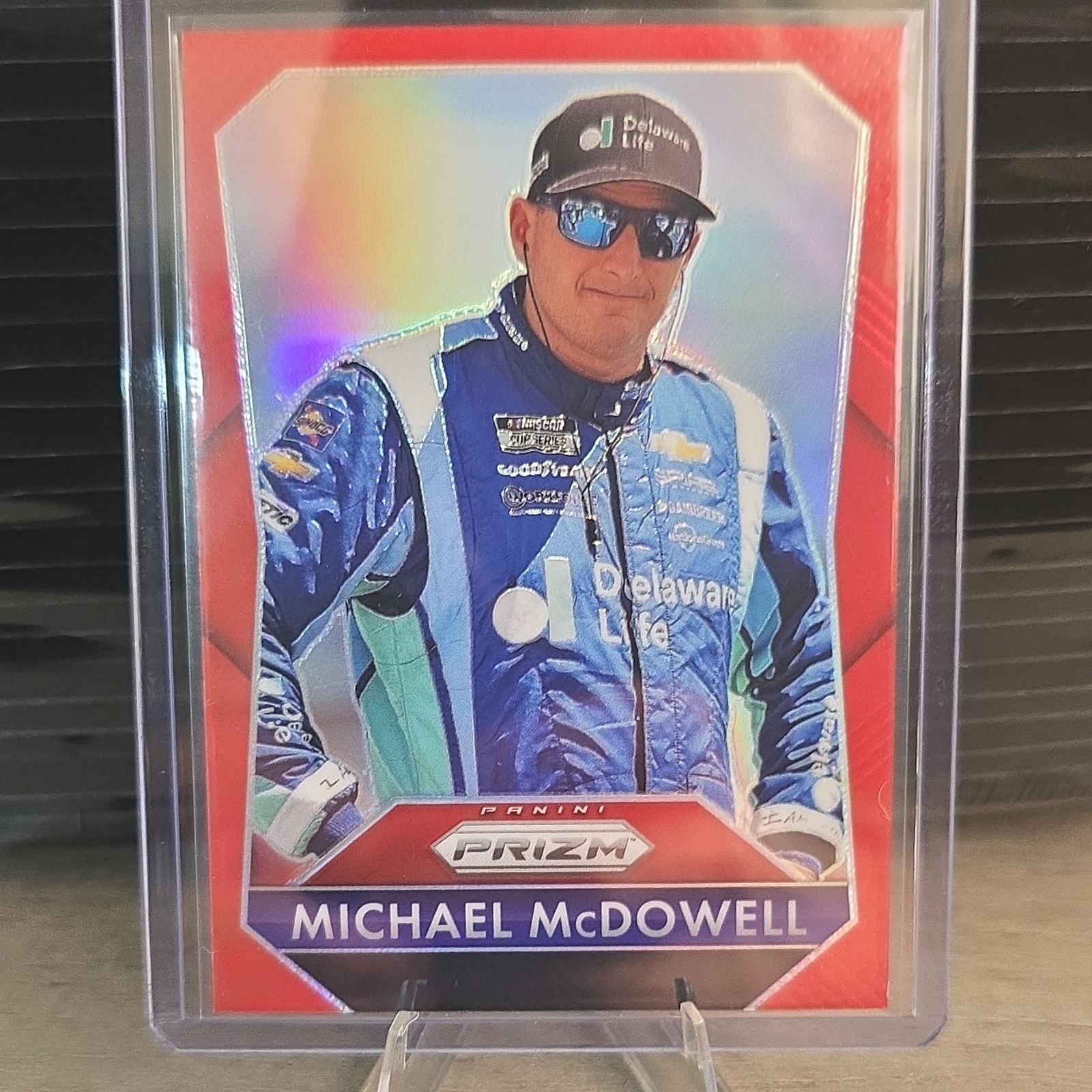 Panini Prizm 2025 Spire Motorsports Michael McDowell #194 Red Prizm 200/249