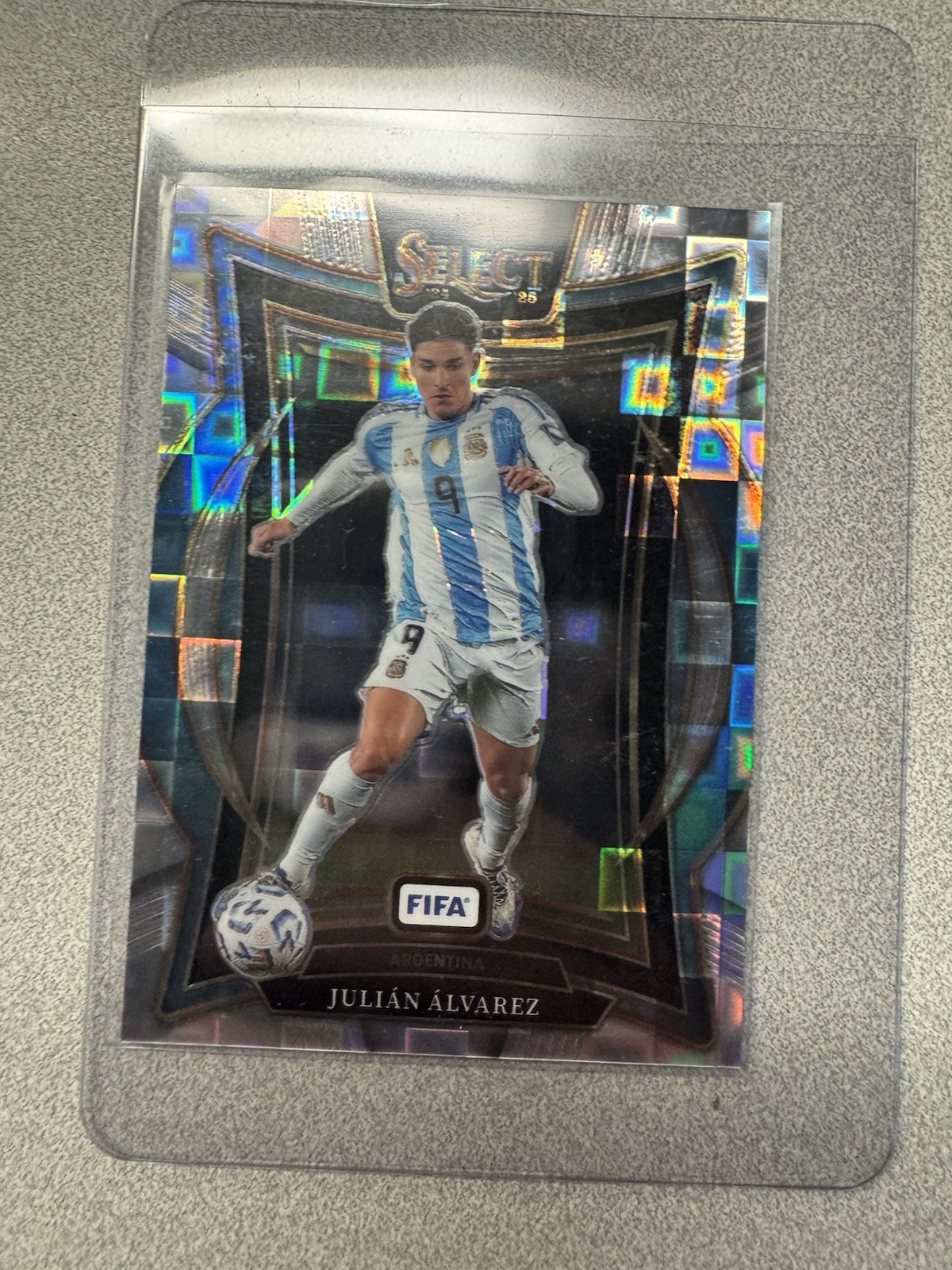 2024-25 Panini Select Fifa – Terrace Julian Alvarez #59 Pandora Prizm