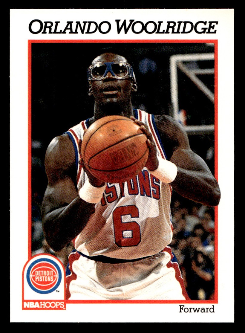 1991-92 NBA Hoops – Orlando Woolridge #364 Basketball Sports Card Raw