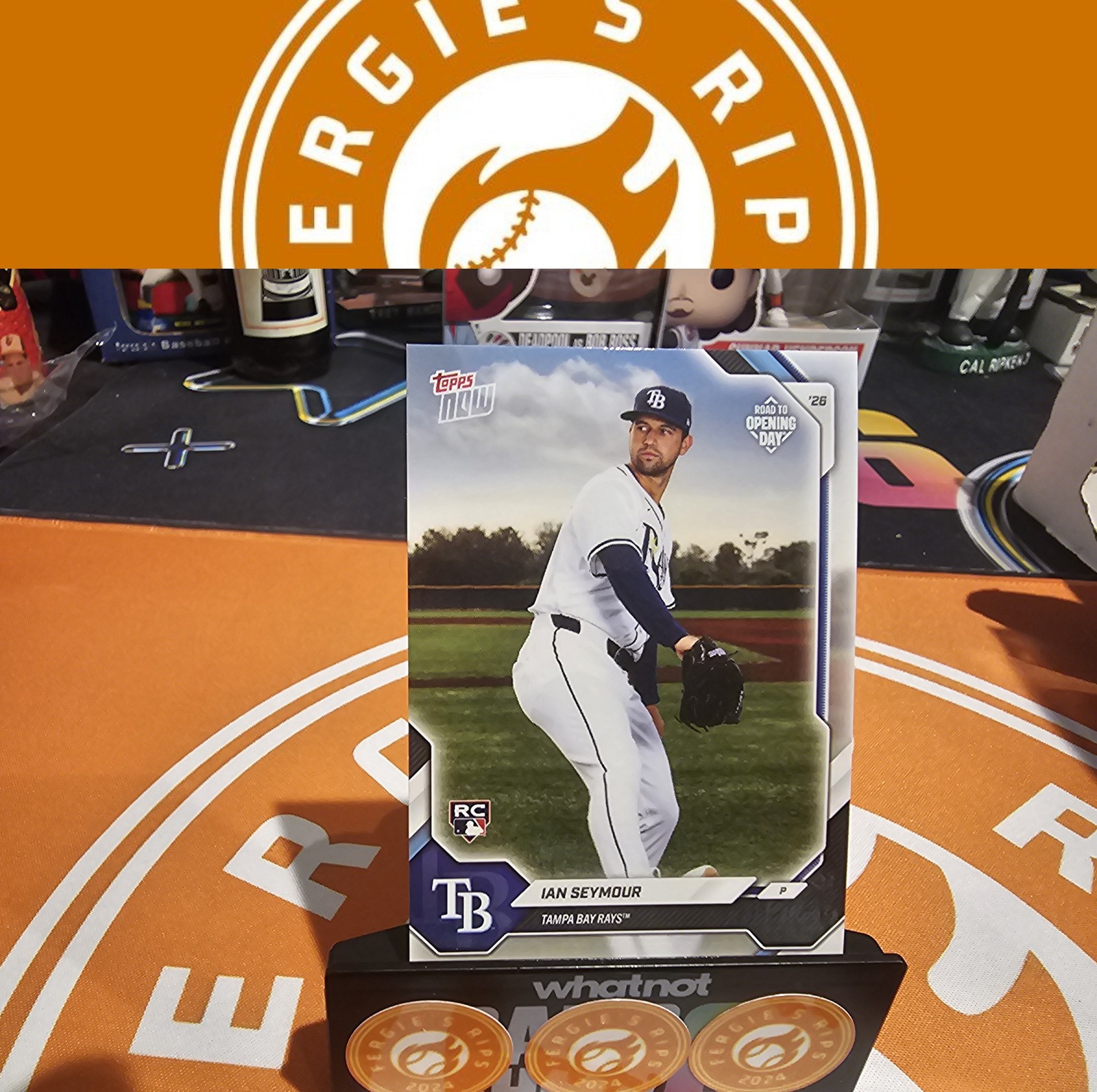 2026 Topps Now Road to Opening Day Tampa Bay Rays #OD-40 Ian Seymour