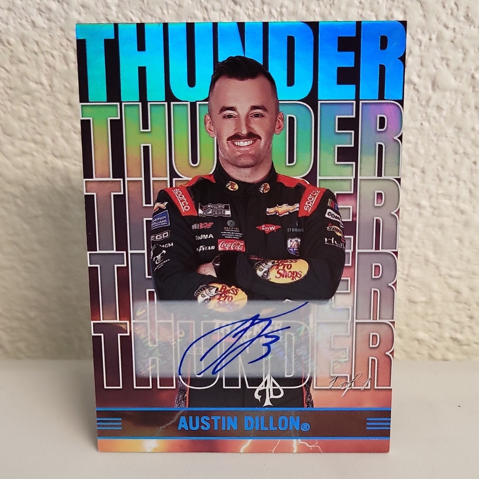 Panini 2023 NASCAR 1/1 Thunder Austin Dillon #3 Autograph