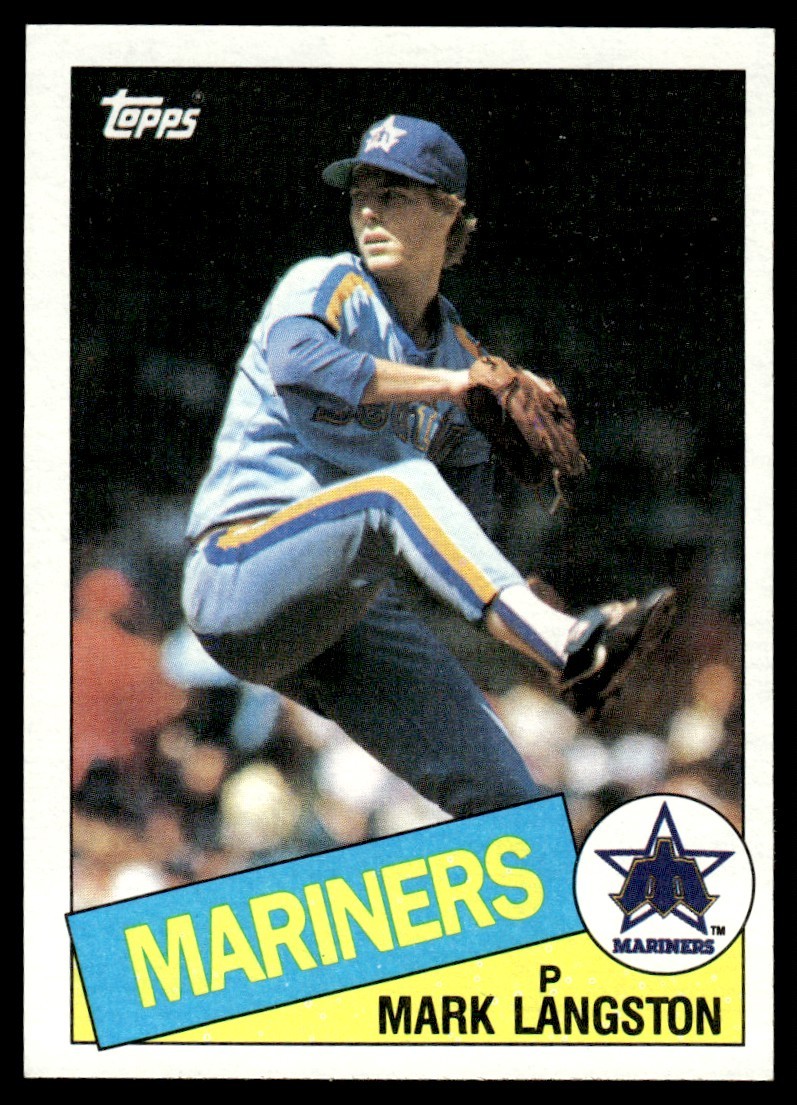 1985 Topps Mark Langston Rookie #625
