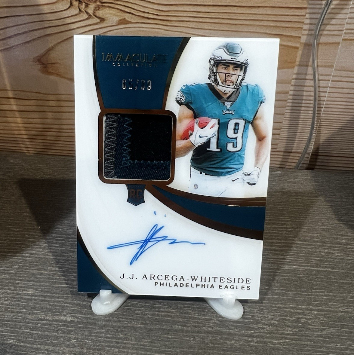 Panini 2019 Immaculate J.J. Arcega-Whiteside Eagles RPA Auto #131 /99
