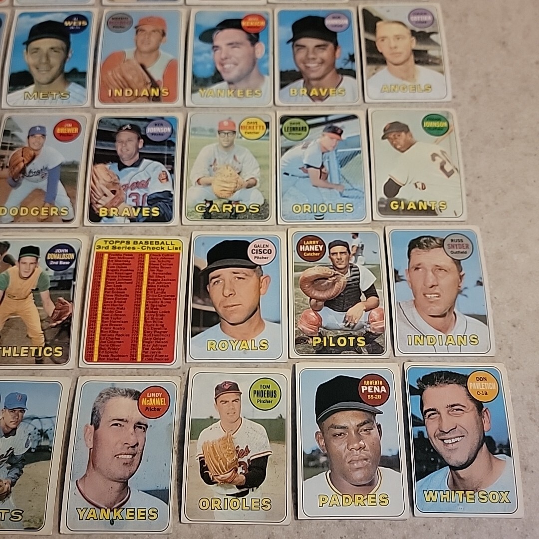 1969 Topps Baseball Your Choice