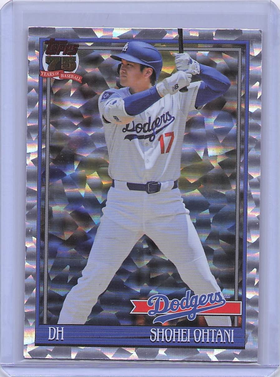 2026 Topps Series 2 #91B2-1 Shohei Ohtani Crackle Foil