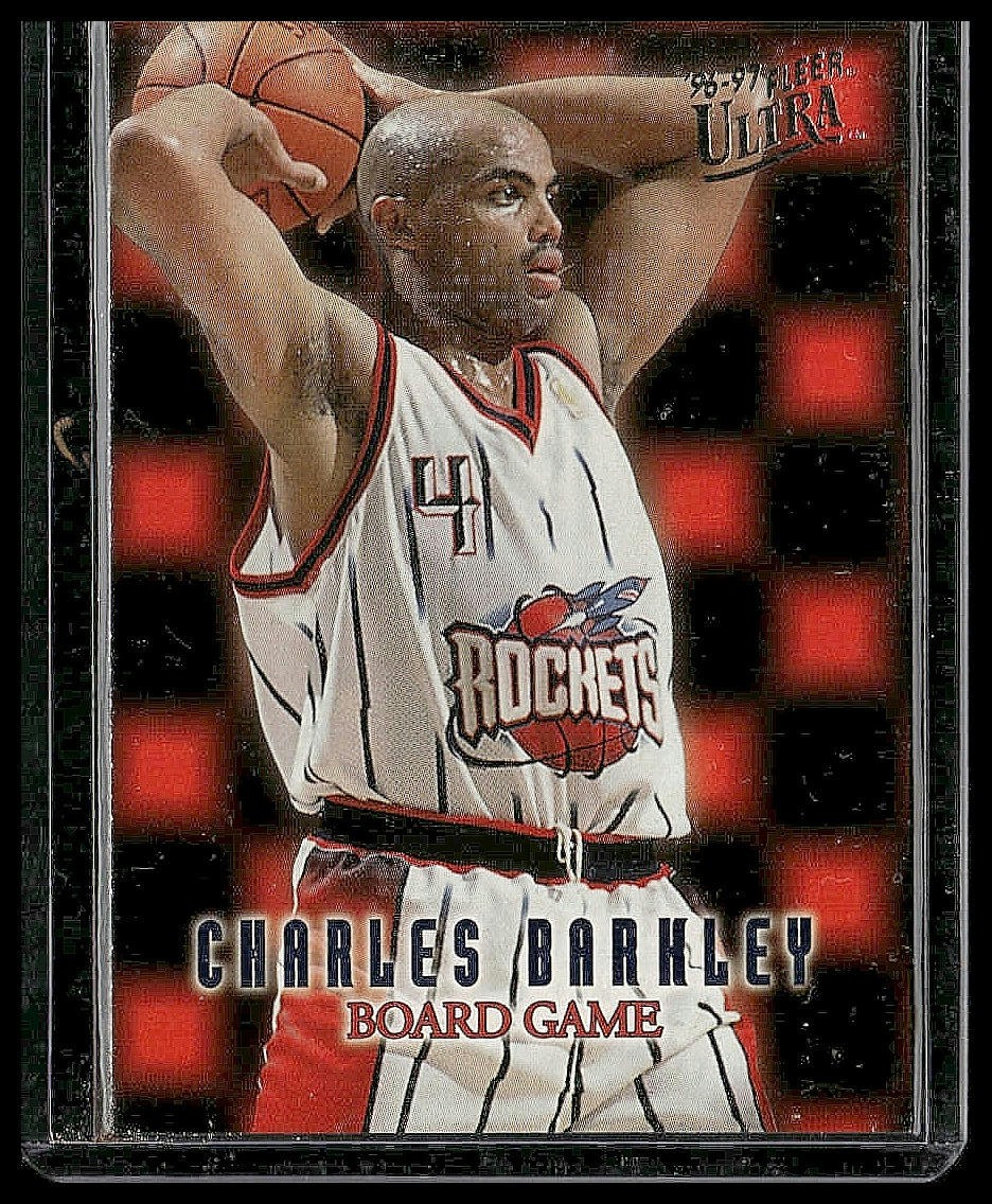 1996-97 Ultra Charles Barkley Board Game #2 Houston Rockets