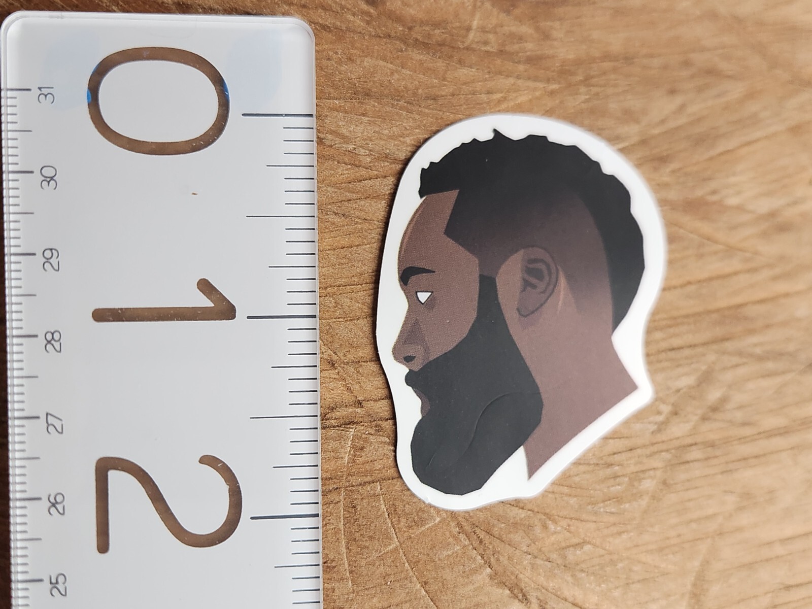 JAMES HARDEN Sticker LA CLIPPERS Los Angeles Clippers NBA Basketball