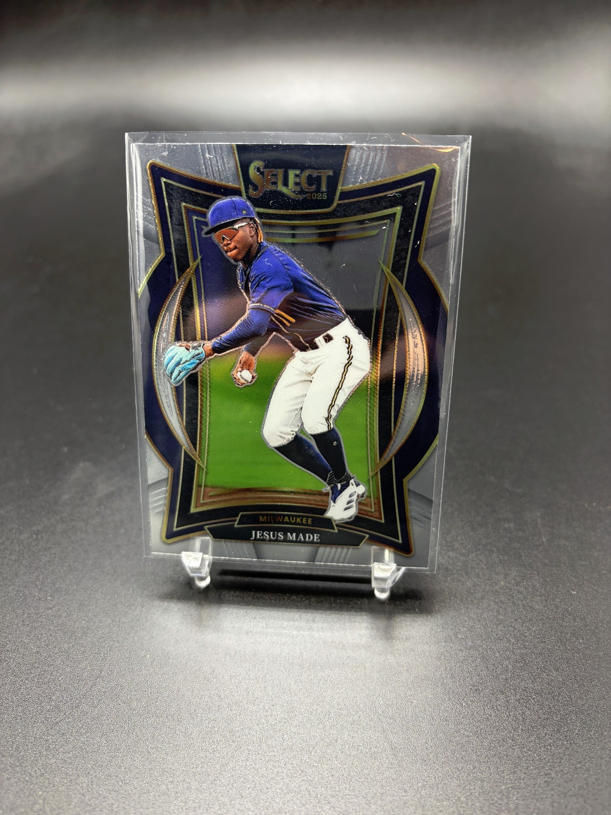 Jesus Made Prospect 2025 Panini Select – Concourse #20 Brewers