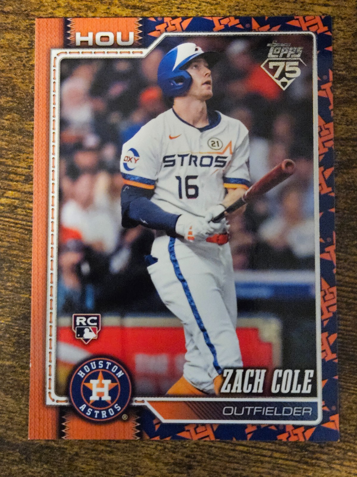 Zach Cole Houston Astros 2026 Topps #601 RC Team Border SSP!
