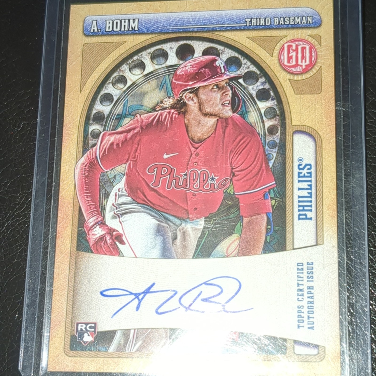 Topps Gypsy Queen Alec Bohm RC Auto /25 Phillies 80A-AB Certified Autograph
