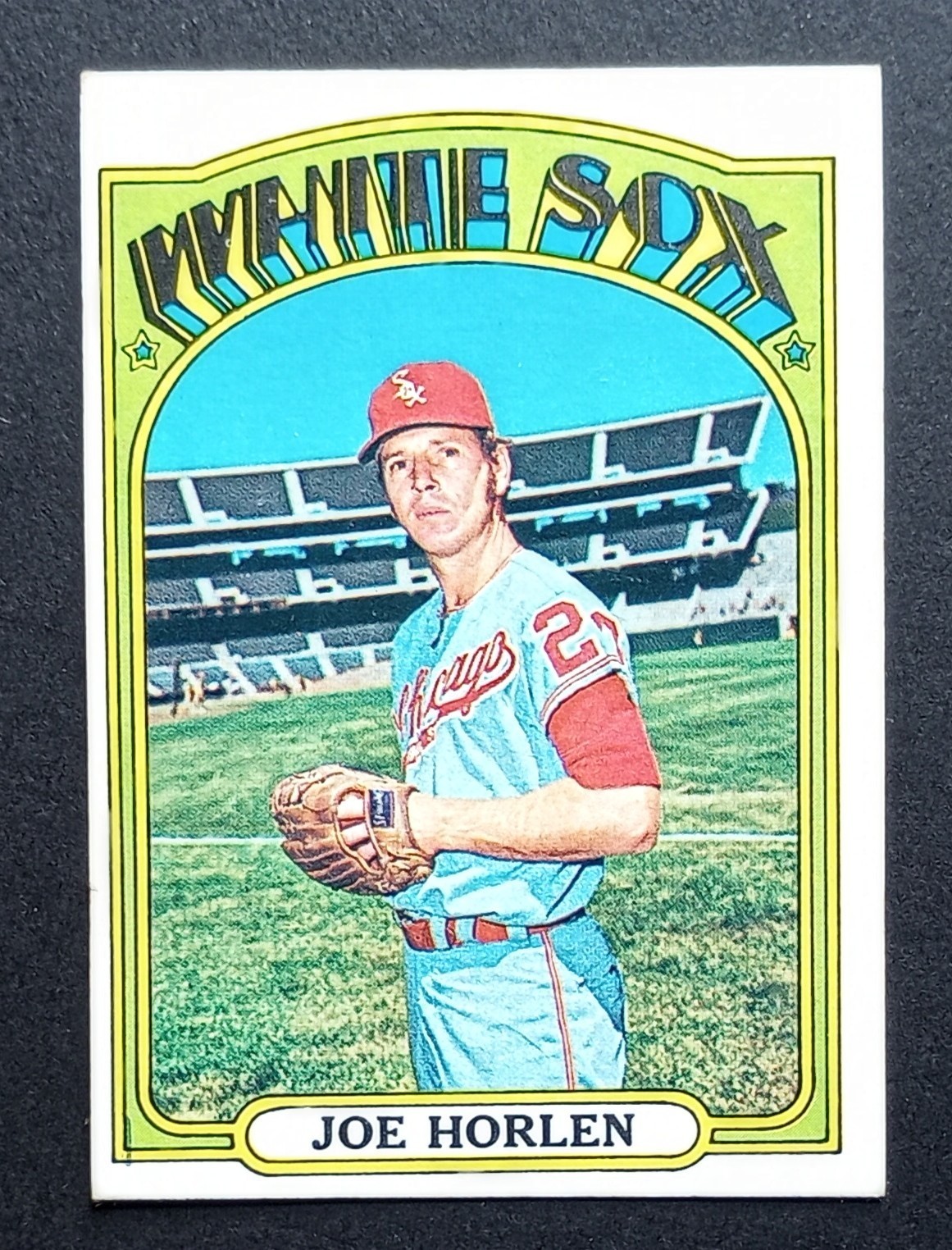 1972 Topps – High # Joe Horlen #685 White Sox: EX/EX+, No Creases, Free Shipping